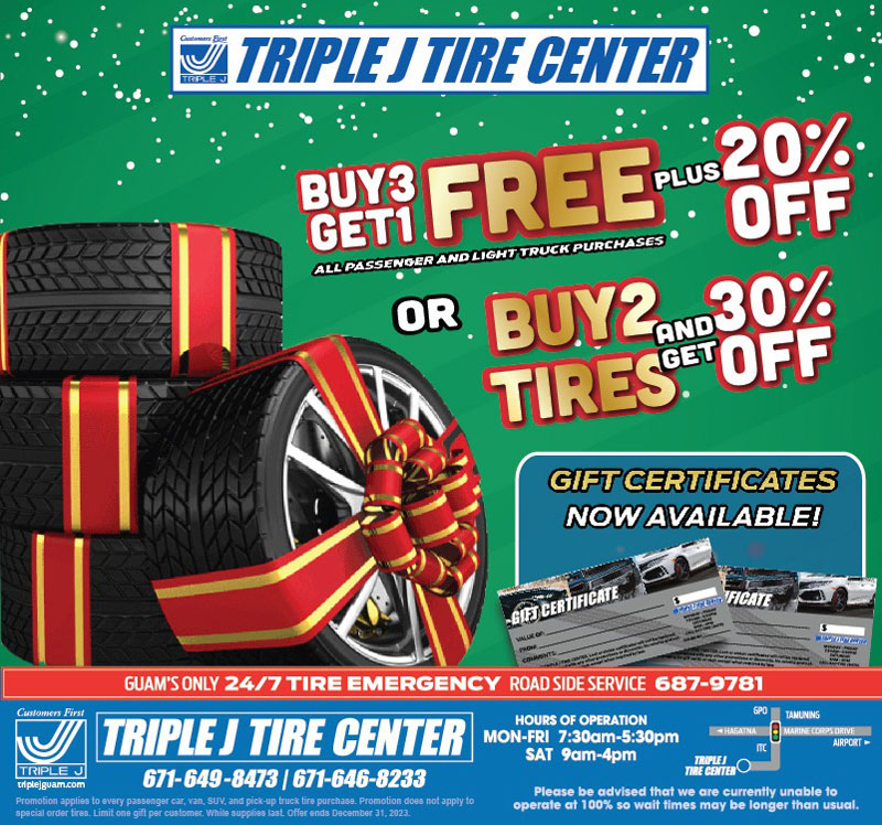 Guam Tires Specials Triple J Commercial Tire Center Guam Tires